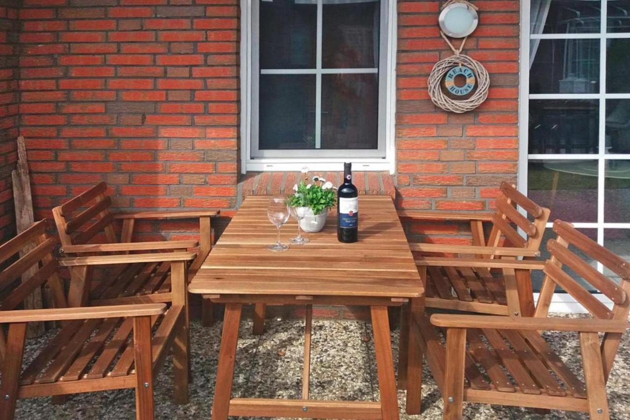 Terraced House Land And Sea, Buesum Apartment Ngoại thất bức ảnh